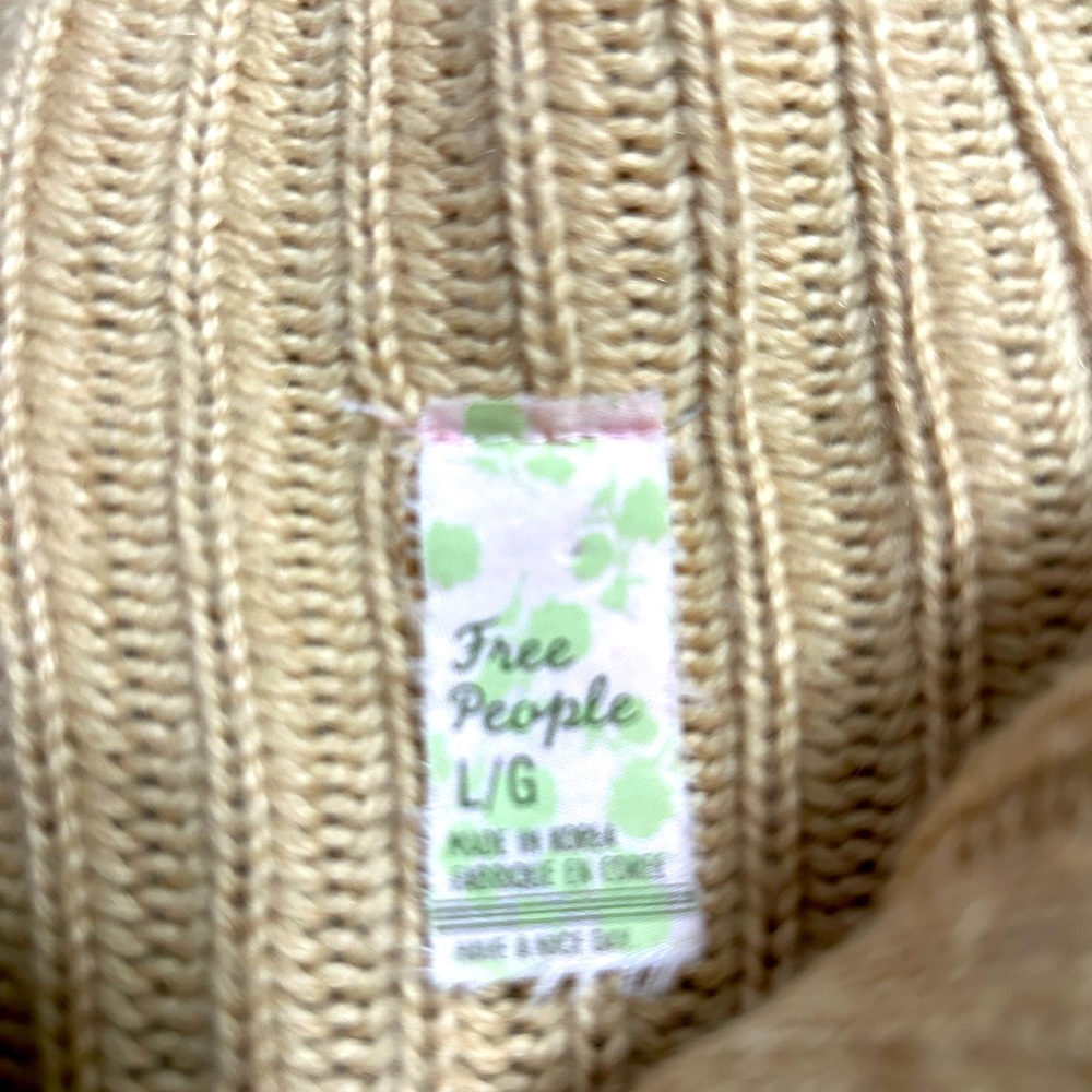 Free people ladies zip sweater